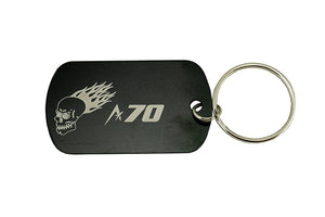 Adrenaline Dog Tag Keychain - Adrenaline