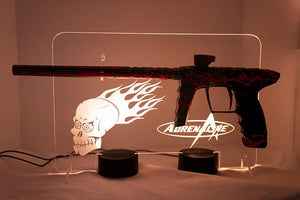 Lighted Adrenaline Display Stand - Clear with Dual Multi-Color LED Arrays - Adrenaline